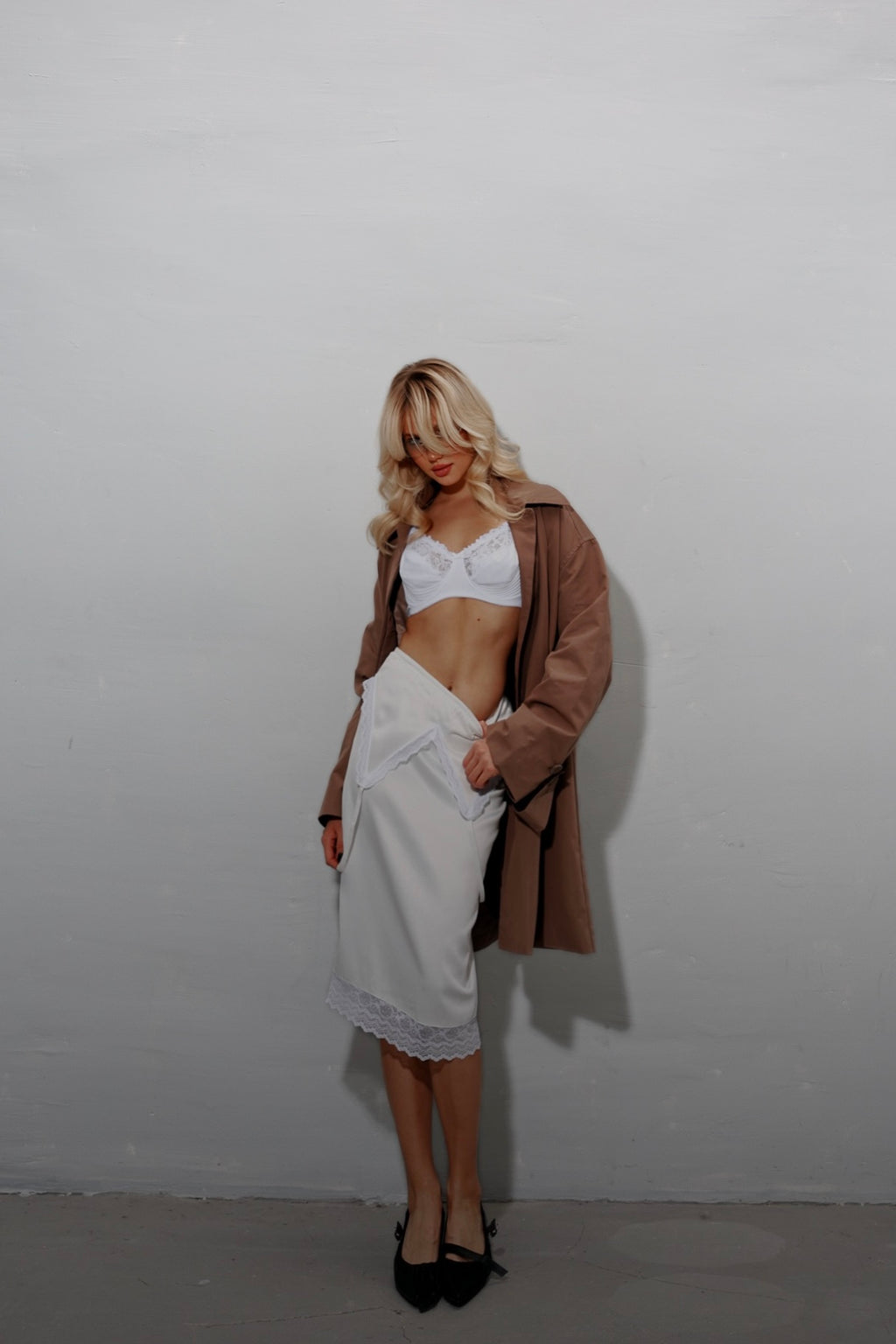 "Protege" Milk Skirt