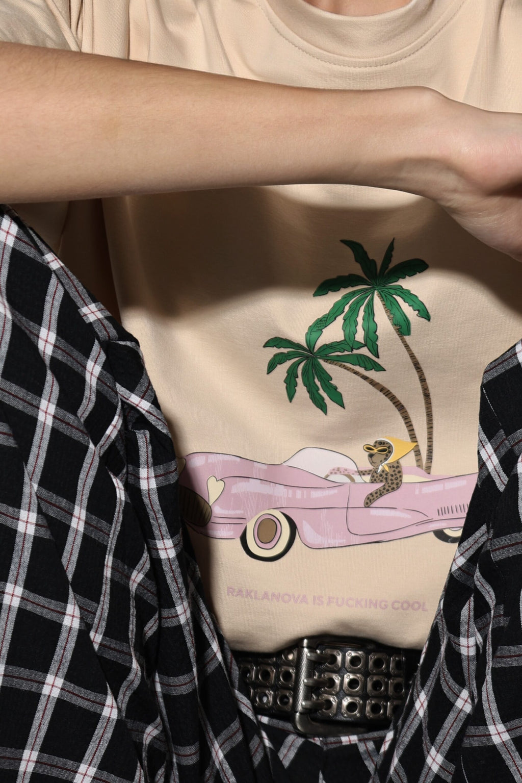 "Kabrio" Beige T-shirt