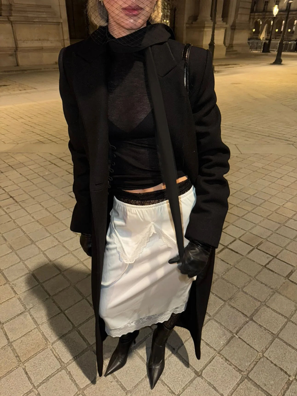 "Protege" Milk Skirt